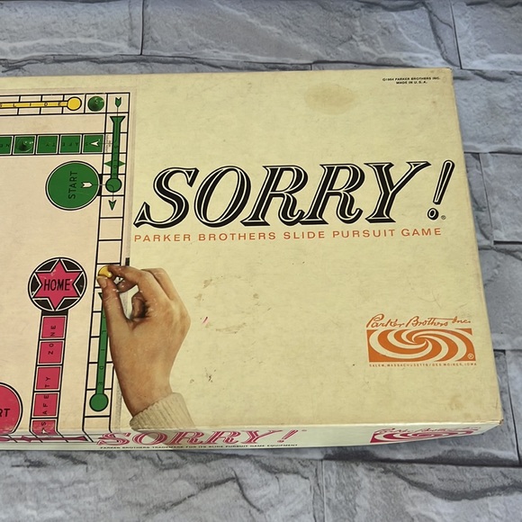 Sorry 1964 Parker Brothers Board game - Picture 3 of 10